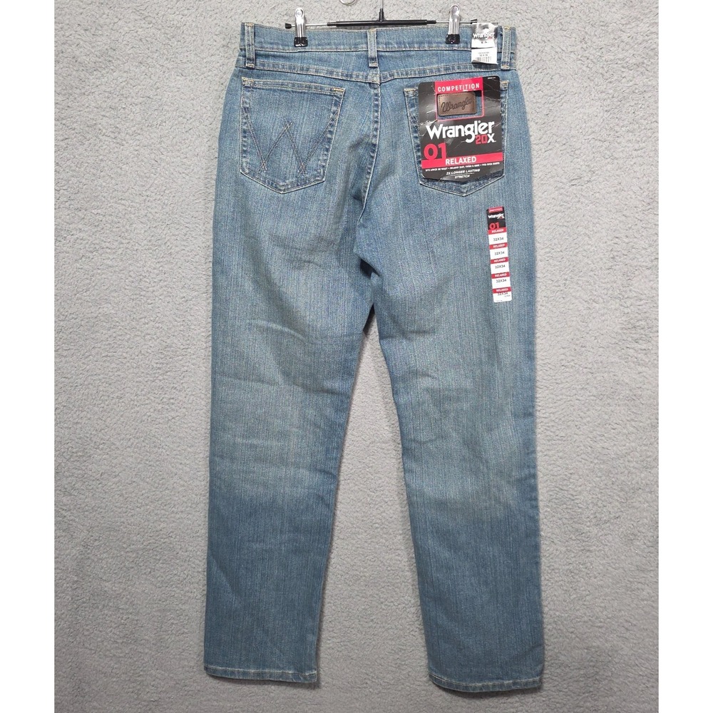 Wrangler 20X Mens Relaxed Fit 32x34 01 Competition Style# 101MACBA NWT - Picture 3 of 5